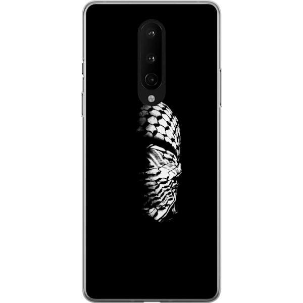 OnePlus 8 Läpinäkyvä kuori Keffiyeh-kuviointi - klassinen p