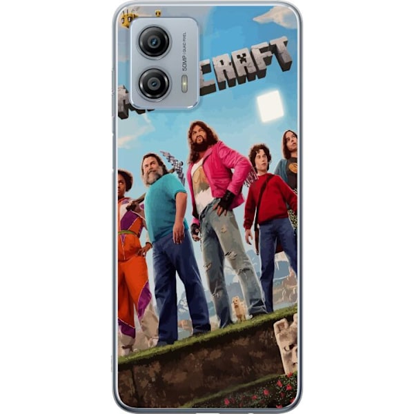 Motorola Moto G53 Genomskinligt Skal A Minecraft Movie