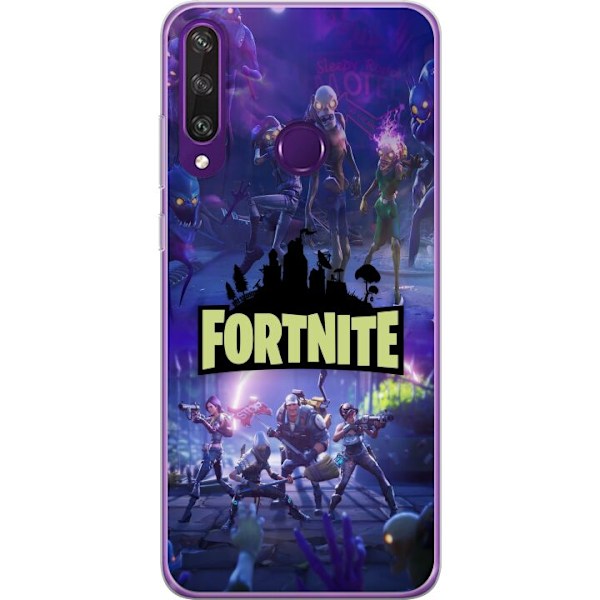 Huawei Y6p Läpinäkyvä kuori Fortnite