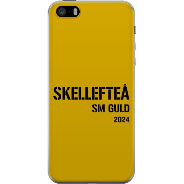 Apple iPhone SE (2016) Genomskinligt Skal Skellefteå SM GULD