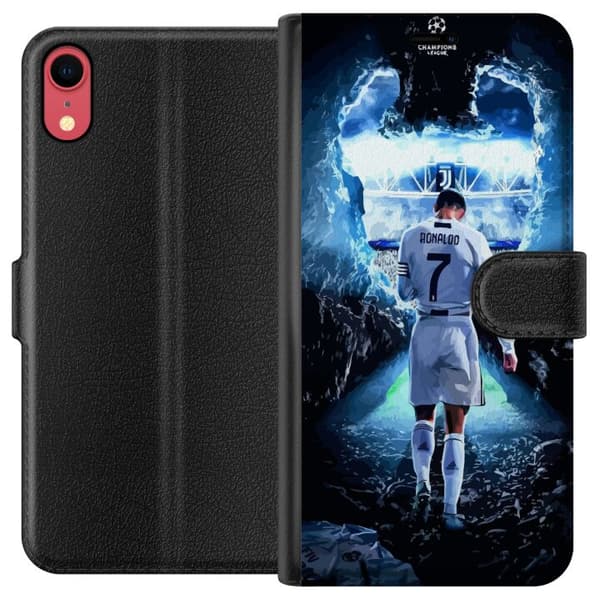 Kompatibelt Plånboksfodral till Apple iPhone XR Ronaldo
