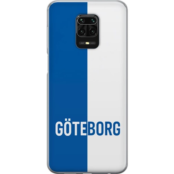 Xiaomi Redmi Note 9S Läpinäkyvä kuori Göteborg - jalkapall