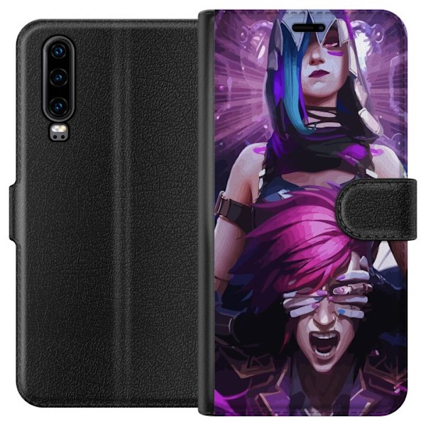 Huawei P30 Tegnebogsetui League of Legends