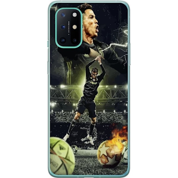 OnePlus 8T Gjennomsiktig deksel Ronaldo