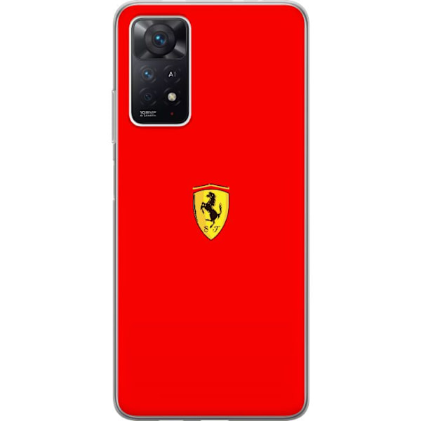 Xiaomi Redmi Note 11 Pro 5G Gennemsigtig cover Ferrari S.p.A.