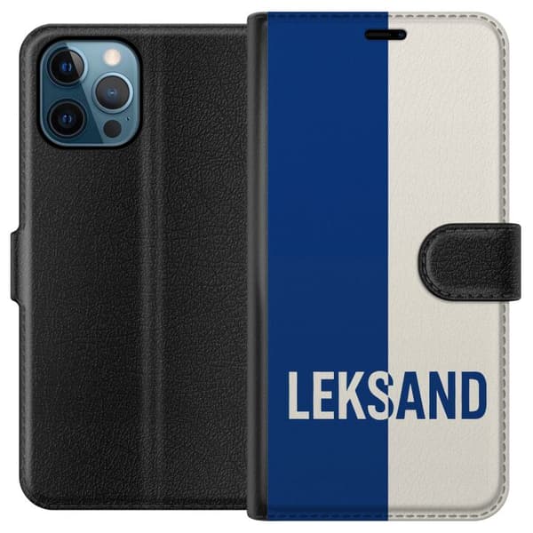 Kompatibel Tegnebogsetui til Apple iPhone 12 Pro Leksand
