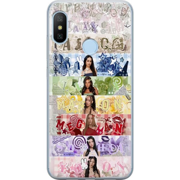 Kompatibelt Mobildeksel til Xiaomi Mi A2 Lite K-pop flerfarget
