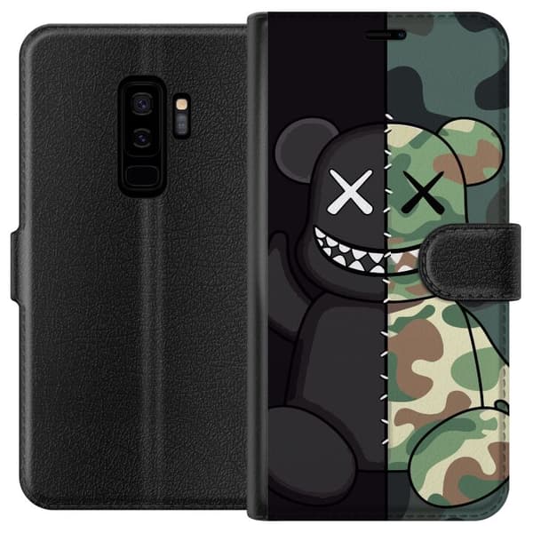 Kompatibelt Lommeboketui til Samsung Galaxy S9+ Hær