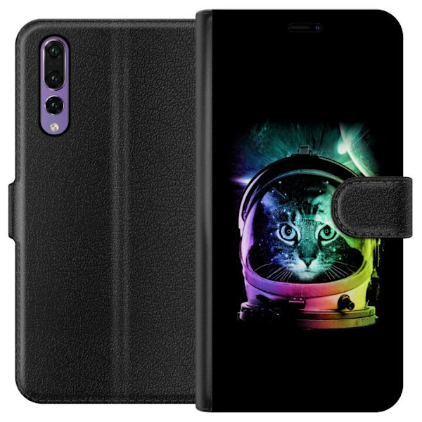 Huawei P20 Pro Plånboksfodral Space Cat