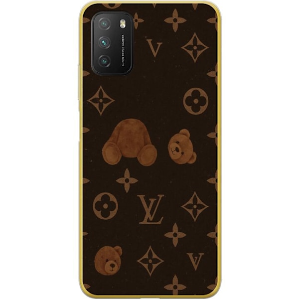Xiaomi Poco M3  Genomskinligt Skal Plush Luxe