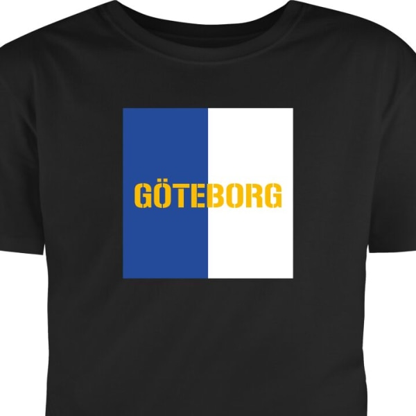 T-Shirt Göteborg svart S