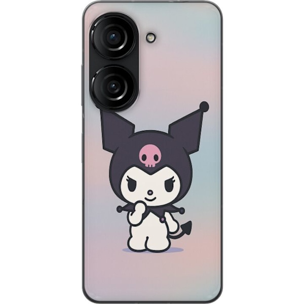 Asus Zenfone 10 Läpinäkyvä kuori Kawaii Sanrio Kuromi