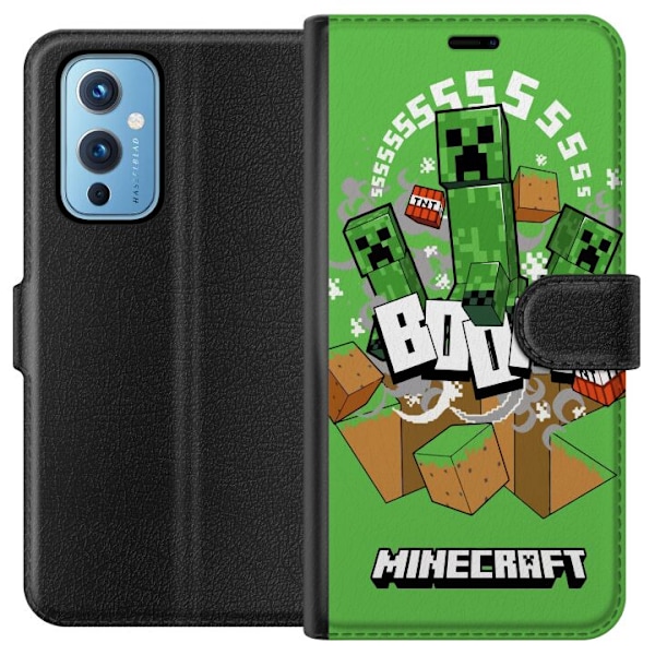 OnePlus 9 Lompakkokotelo Minecraft Boom