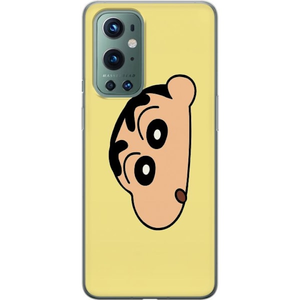 OnePlus 9 Pro Läpinäkyvä kuori Peeking Shinchan