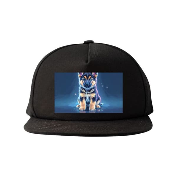 Snapback-lippalakki musta one size