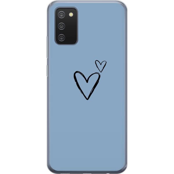 Kompatibel Mobilcover til Samsung Galaxy A02s Hjerte