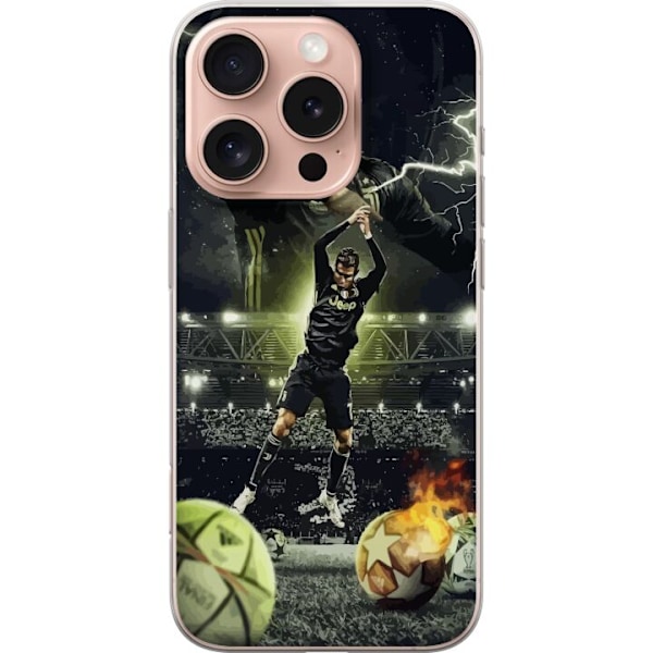 Apple iPhone 16 Pro Genomskinligt Skal Ronaldo