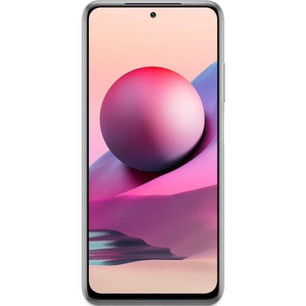 Xiaomi Redmi Note 10 Gjennomsiktig deksel Pink