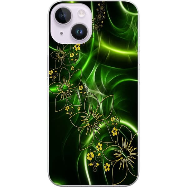 Kompatibelt Mobildeksel til Apple iPhone 14 Blomster