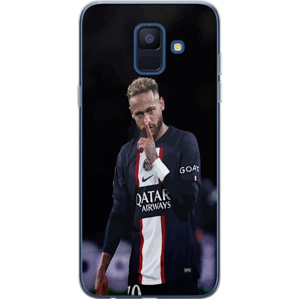 Samsung Galaxy A6 (2018) Gennemsigtig cover Neymar