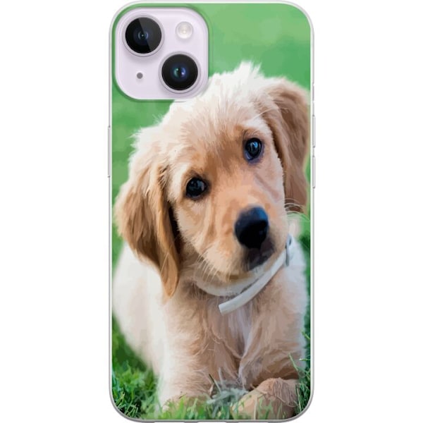 Apple iPhone 14 Plus Genomskinligt Skal Hund