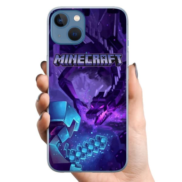 Kompatibelt Mobilskal till Apple iPhone 13 Minecraft