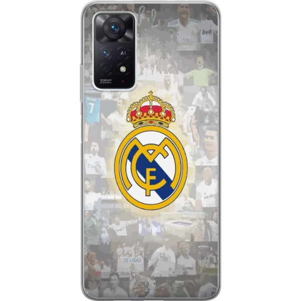 Xiaomi Redmi Note 11 Pro 5G Gennemsigtig cover Real Madrid