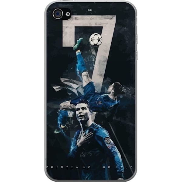 Apple iPhone 4 Gjennomsiktig deksel Ronaldo