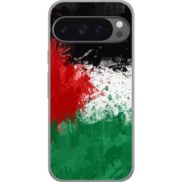 Google Pixel 9 Pro XL Läpinäkyvä kuori Palestiina