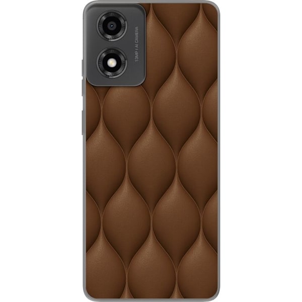 Motorola Moto E14 Gennemsigtig cover Kakaoskalaer