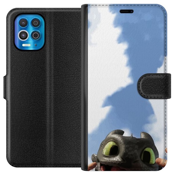 Motorola Edge S Lompakkokotelo Lohikäärmeen Kasvattaja