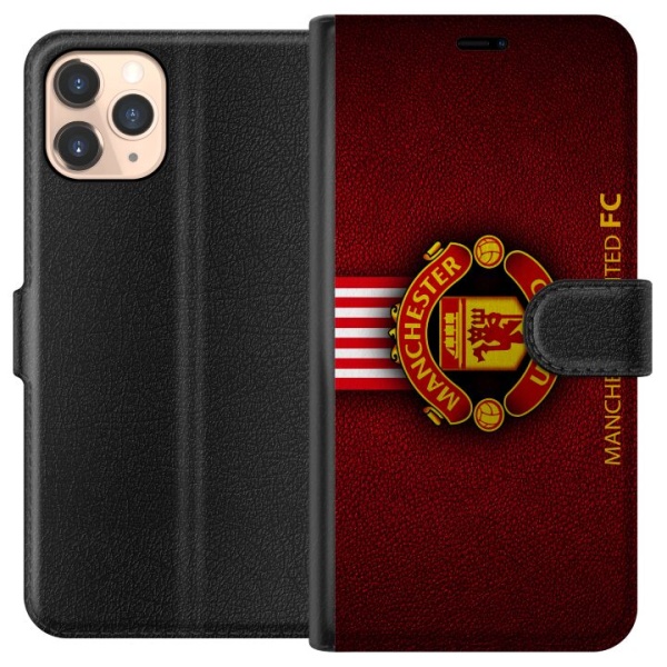 Apple iPhone 11 Pro Tegnebogsetui Manchester United FC