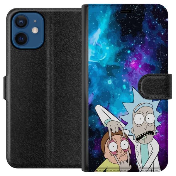 Yhteensopiva Lompakkokotelo Apple iPhone 12 mini Rick ja Morty
