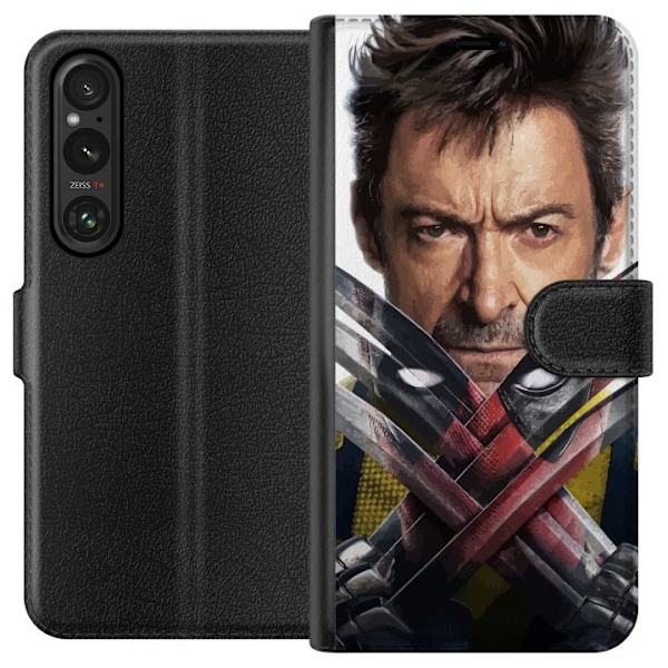 Sony Xperia 1 V Plånboksfodral Deadpool & Wolverine