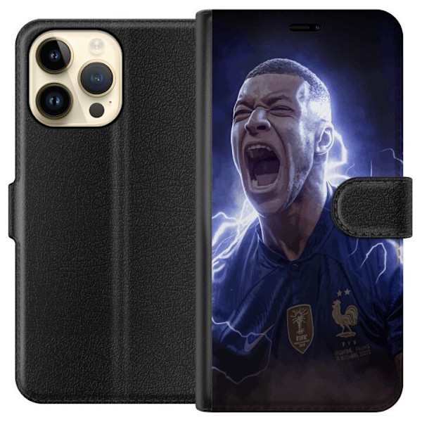 Apple iPhone 15 Pro Max Plånboksfodral kylian mbappe