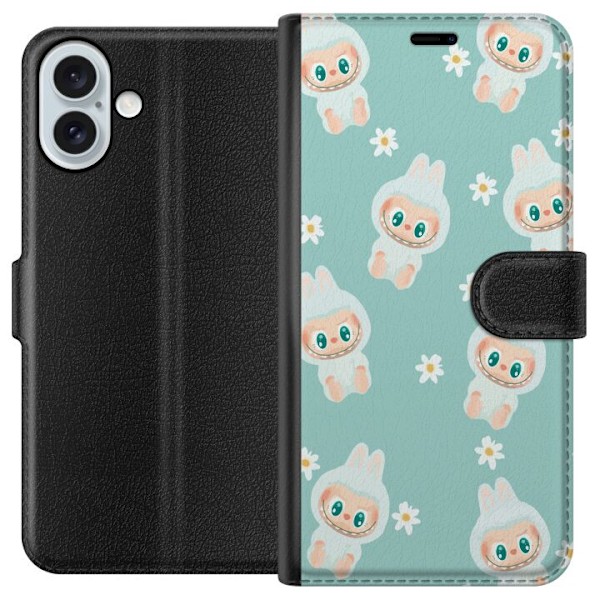 Apple iPhone 16 Plus Lompakkokotelo Labubu Candy Vibes