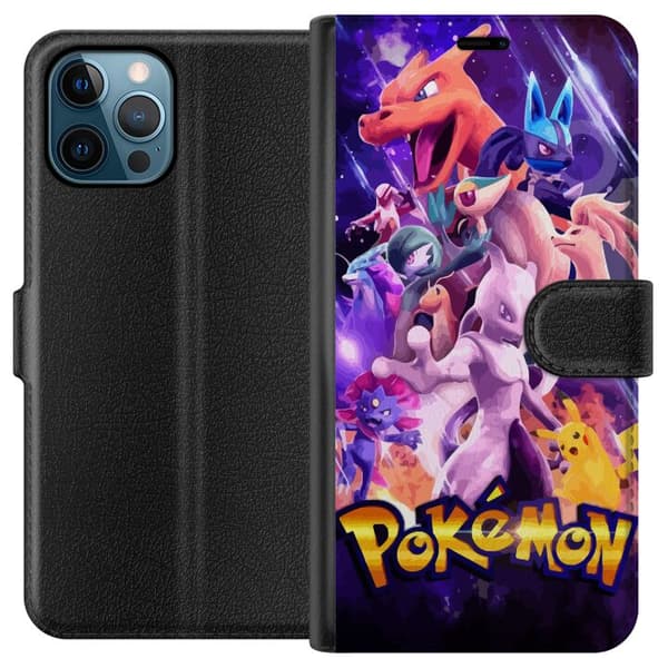 Kompatibelt Plånboksfodral till Apple iPhone 12 Pro Max Pokémon