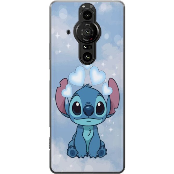 Sony Xperia Pro-I Gennemsigtig cover Stitch Hoppende Glæde -
