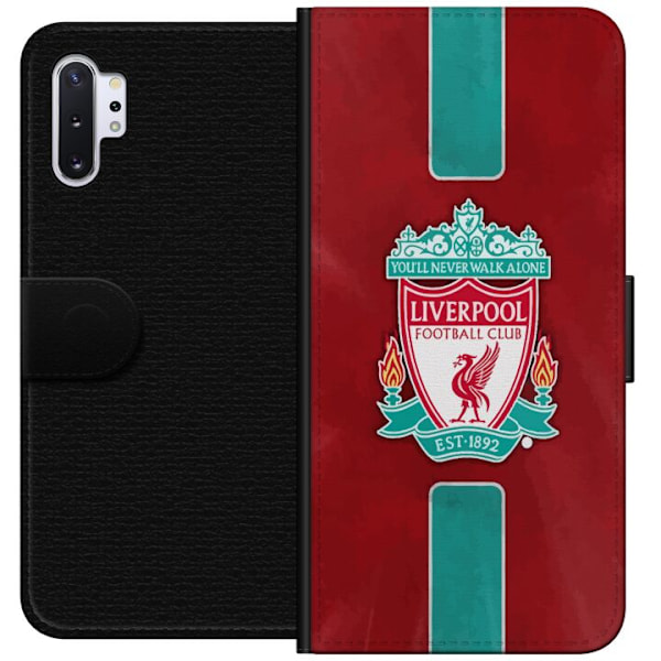 Samsung Galaxy Note10+ Lommeboketui Liverpool FC - Klassisk Fo