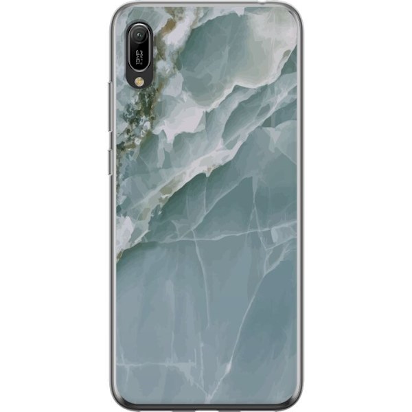 Huawei Y6 Pro (2019) Gennemsigtig cover Marmor Ishøj