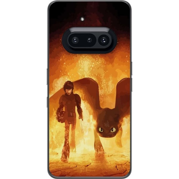 Nothing Phone (3a) Läpinäkyvä kuori Loikkakouluttaja