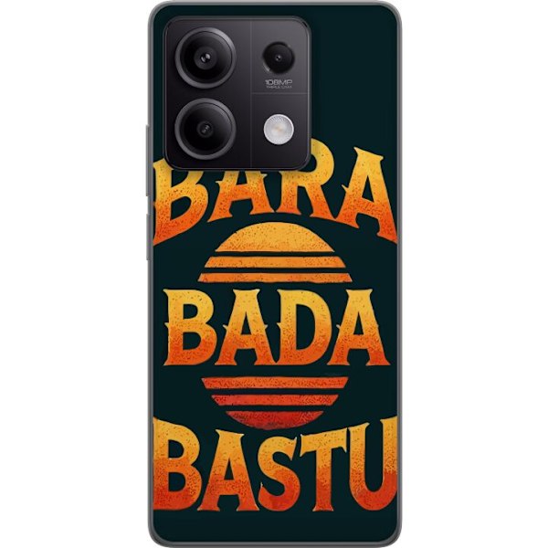 Xiaomi Redmi Note 13 Genomskinligt Skal Bara Bada Bastu - KAJ