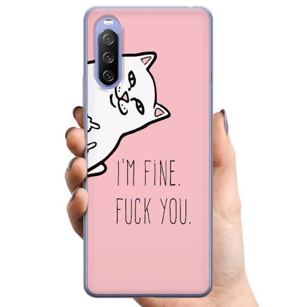 Sony Xperia 10 III TPU Mobilskal Fine