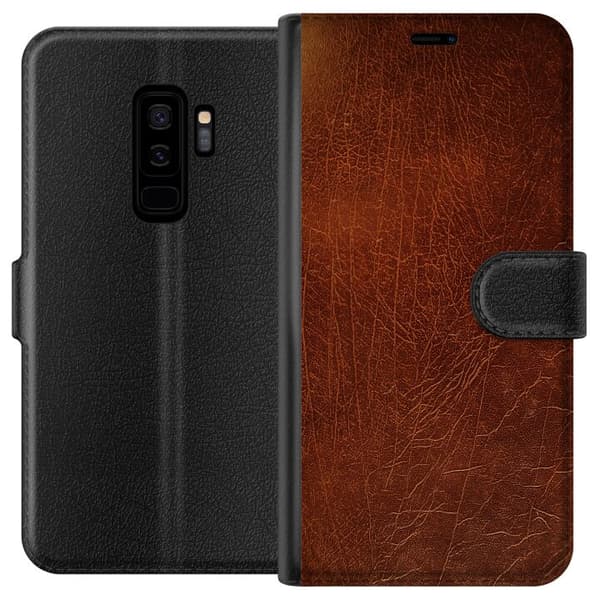 Kompatibel Tegnebogsetui til Samsung Galaxy S9+ Læder