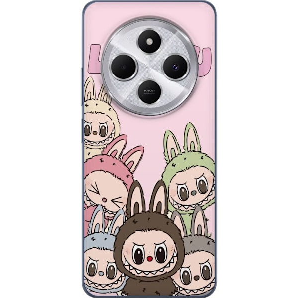 Xiaomi Redmi 14C Gennemsigtig cover Labubu Classics