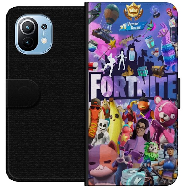 Xiaomi Mi 11 Tegnebogsetui Fortnite Skins Emotes Battle Royale