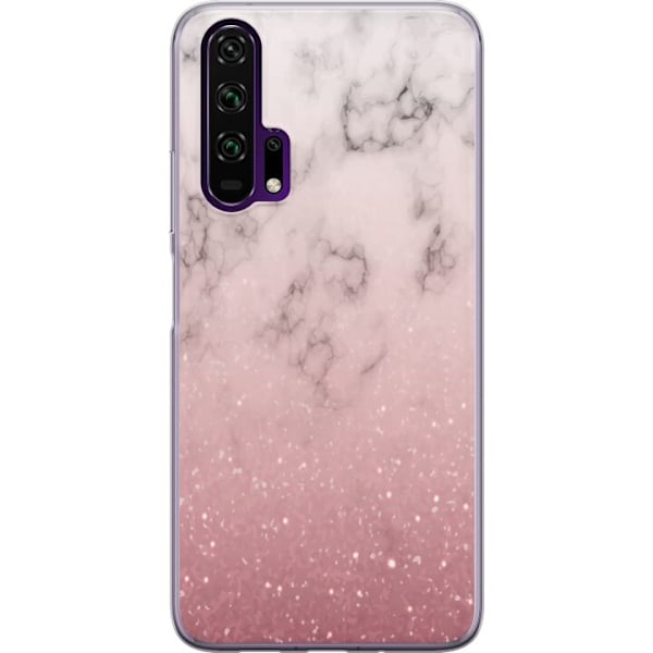 Honor 20 Pro  Läpinäkyvä kuori Rosa
