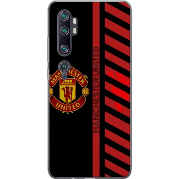 Xiaomi Mi Note 10 Pro Gennemsigtig cover Manchester United