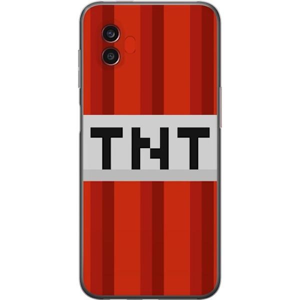 Samsung Galaxy Xcover6 Pro Gennemsigtig cover Minecraft TNT