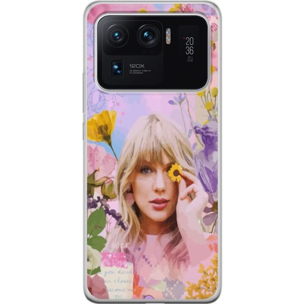 Xiaomi Mi 11 Ultra Gennemsigtig cover Taylor Swift